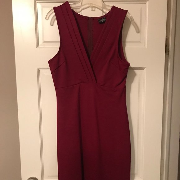 Burgundy dress by Steady Clothing - NWOT - Picture 3 of 9